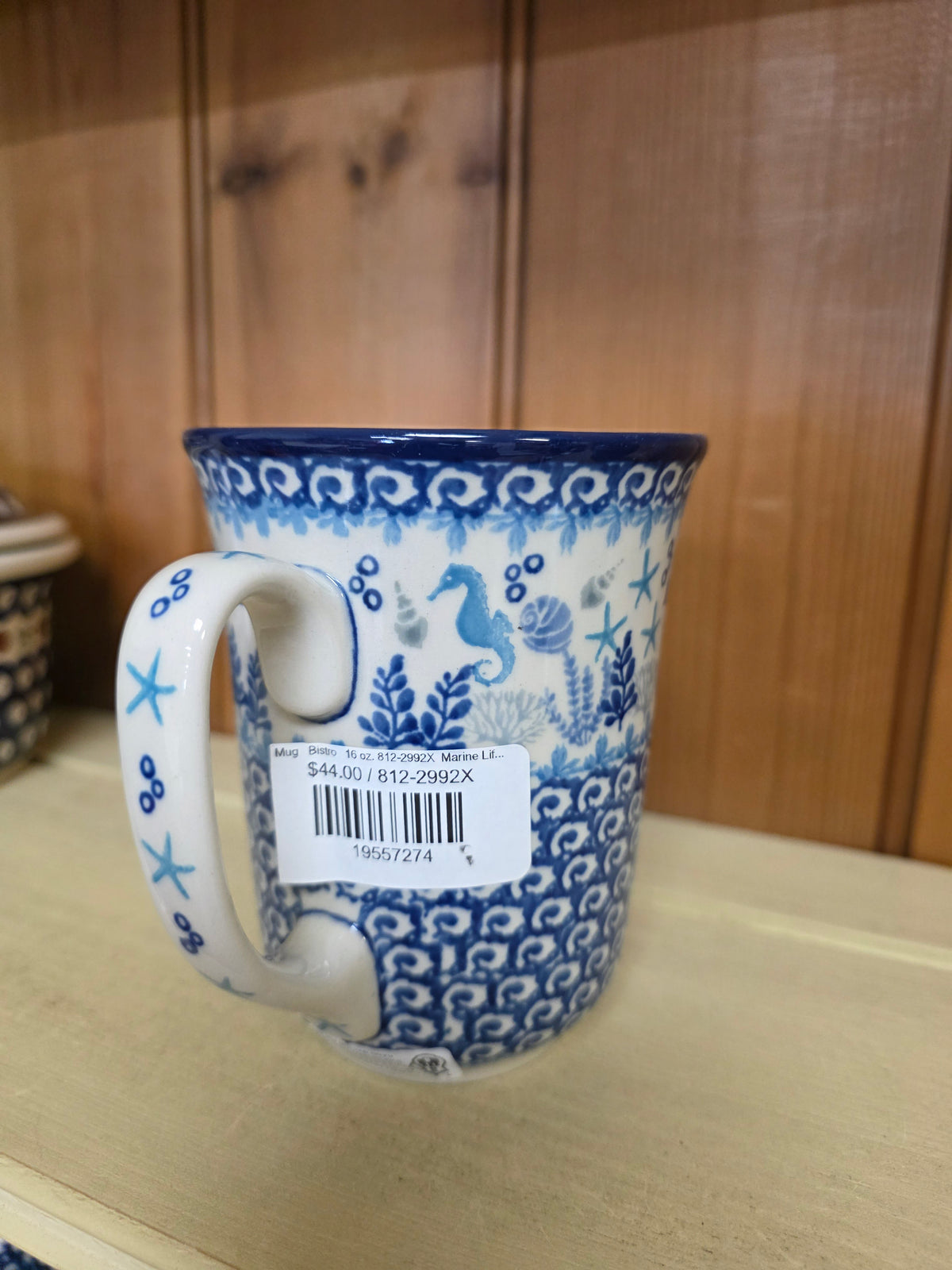 Mug   Bistro   16 oz. 812-2992X  Marine Life pf0526