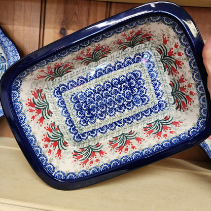 Baker   w/Grip Edge   7" x 9.75"   1437X ~ Crimson Bells