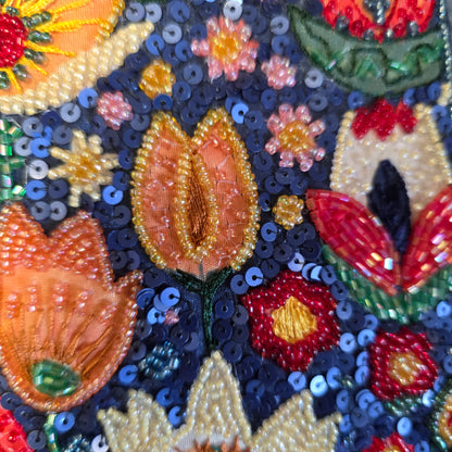 Club Bag Folk Florals / Crossbody Bag purse