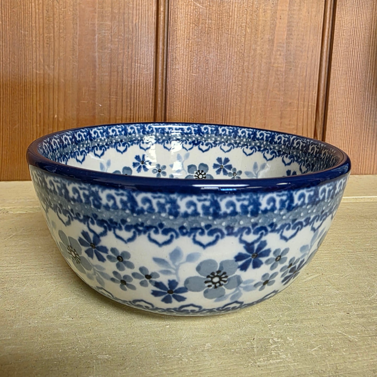 Bowl   Ice Cream   4.5"   2333X ~ Blue Horizon