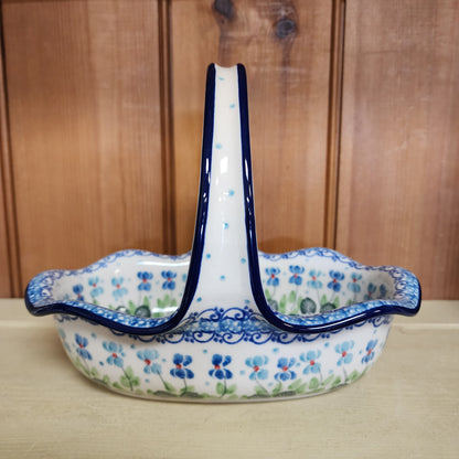 Basket with Handle     2668X ~ Dutch Iris