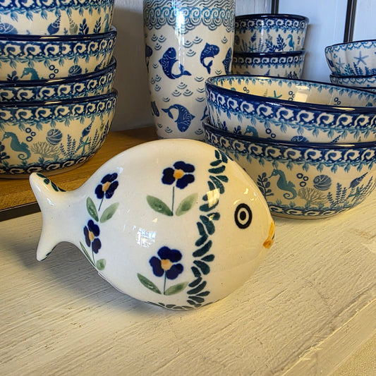 Fish #1 Blue Daisy 4"