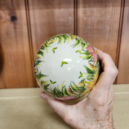 Egg 6" ~ XXL Daffodil and tulip