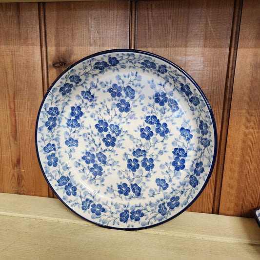 Pie Plate ~ 10" 230-3428X Timeless Blue PF0526