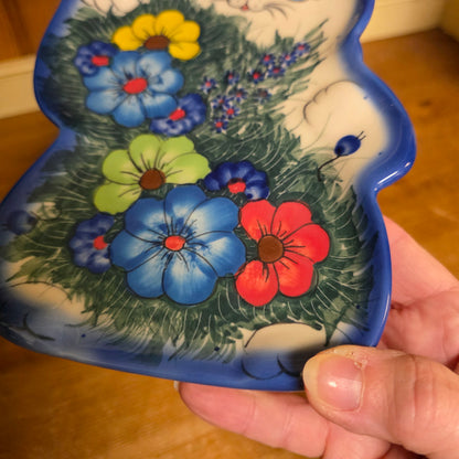 Plate ~ Cat ART2 127 Bold  (9"x6")