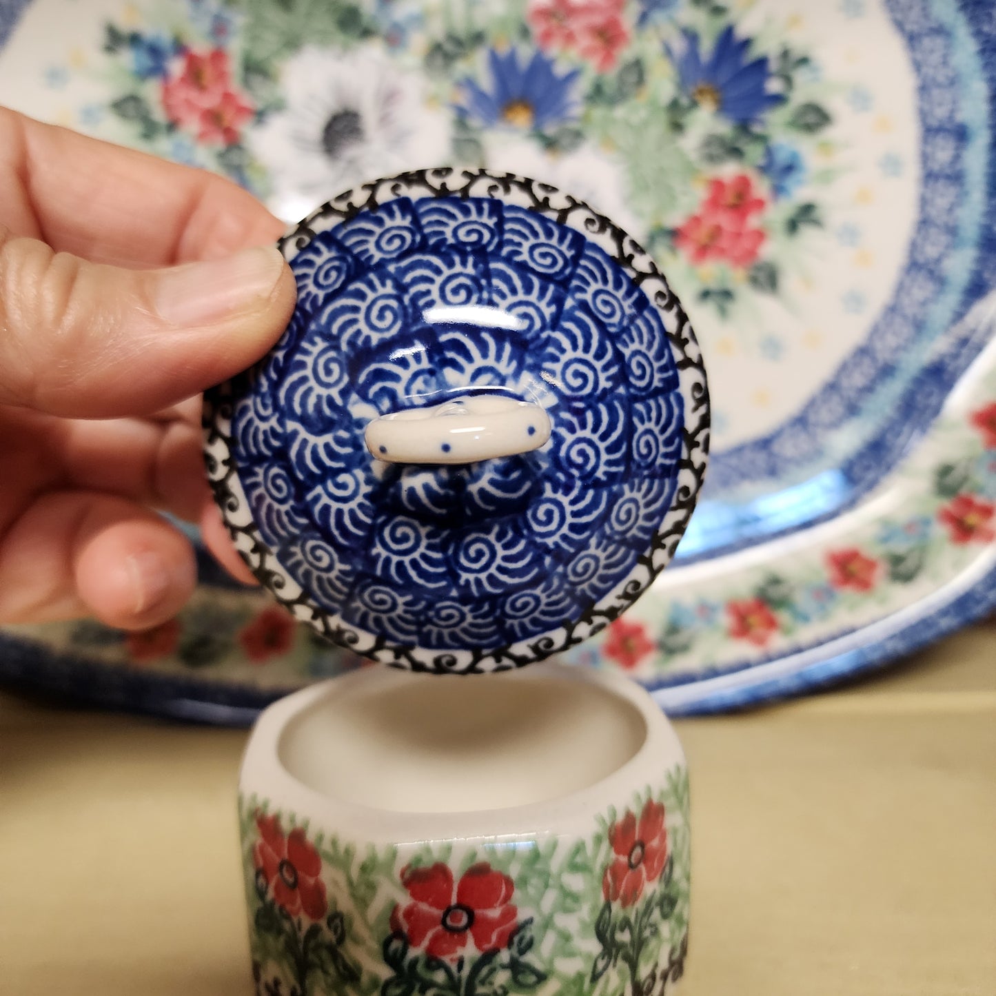 Ring   Trinket Box    1916X ~ Maraschino