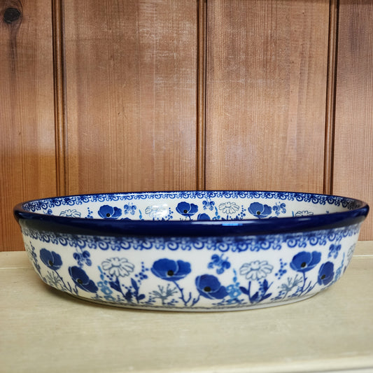 Baker Oval   9.5"    2902X ~ Evening Poppy