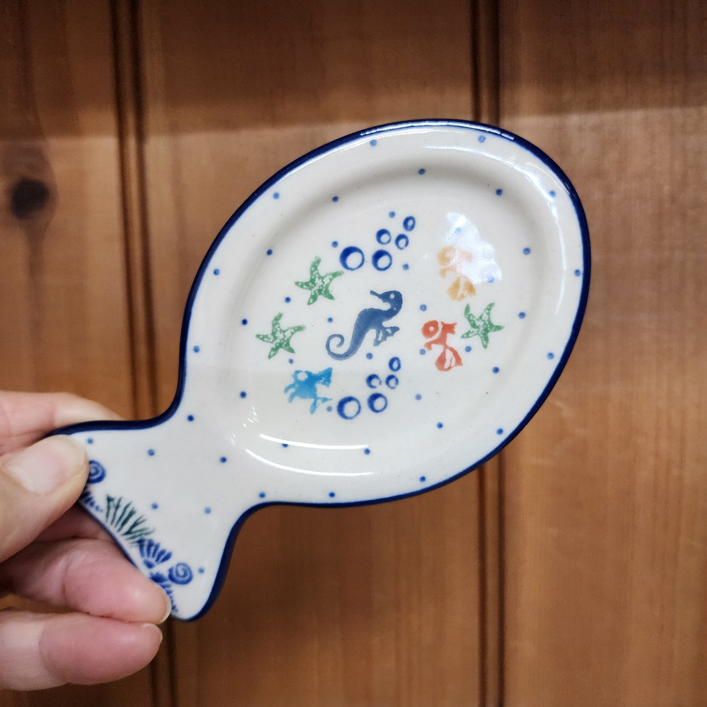 Dish   Fish Shape    1316X ~ By the Sea