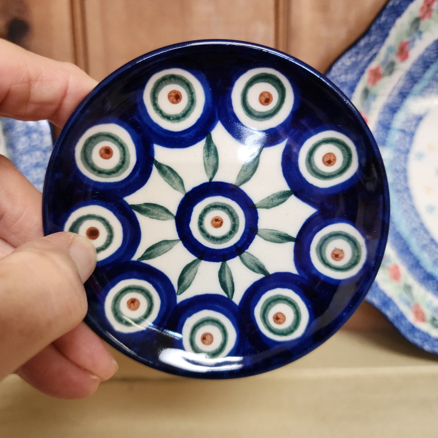 Coaster   4"    0054X ~ Peacock