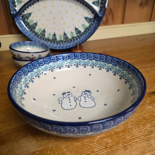 Bowl   Soup/Salad   6.75" B90-2793X  Frost & Flurry pf0526