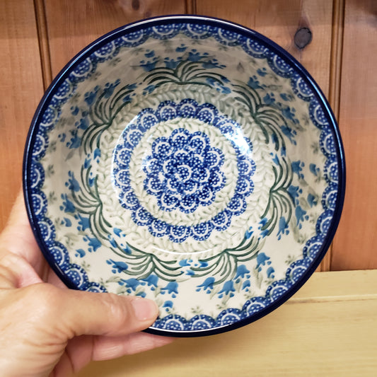 Bowl ~ Soup / Salad / Cereal ~ 6"W 209-1432X Blue Bells