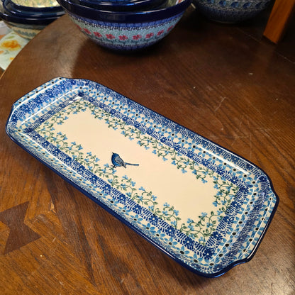Tray   5.5" x 12"    1932X ~ Song Bird