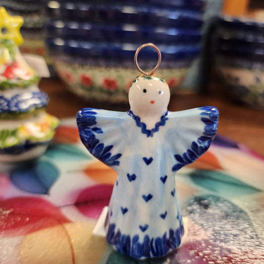 Angel ~ Blue 2.5" ornament