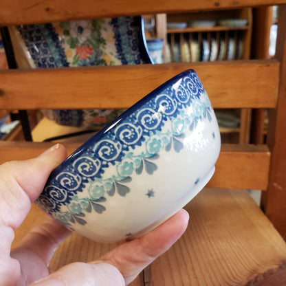 Bowl ~ Ice Cream ~ 4.5" 017-2793X  ~ Frost & Flurry Snowman 1.4 cups