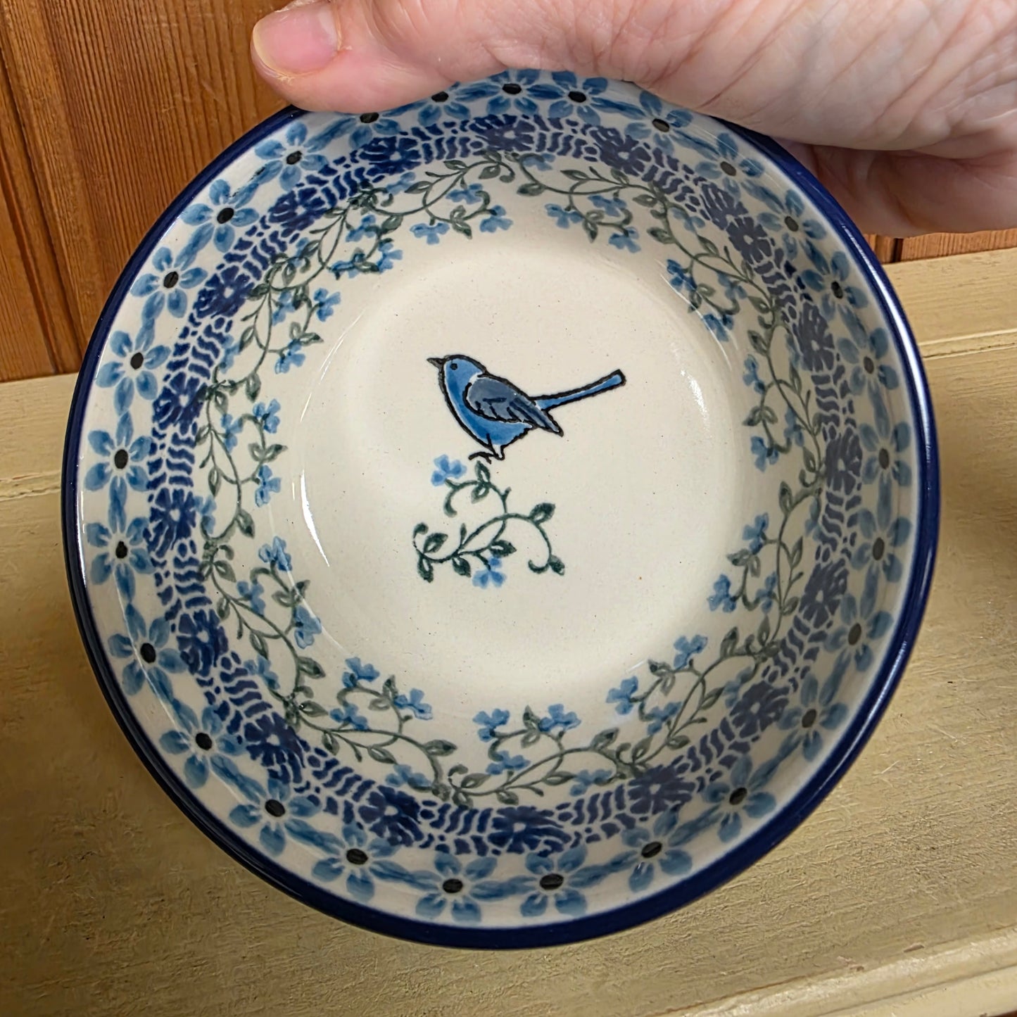 Bowl   Ice Cream   4.5"   1932X ~ Song Bird