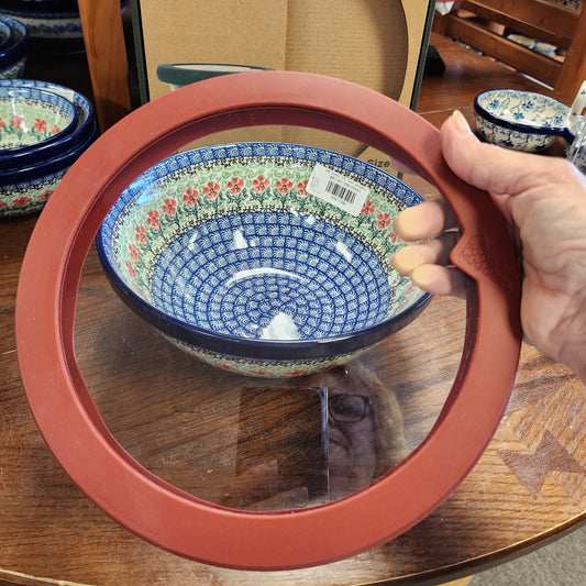 Silicone Lid ~ Red 9"