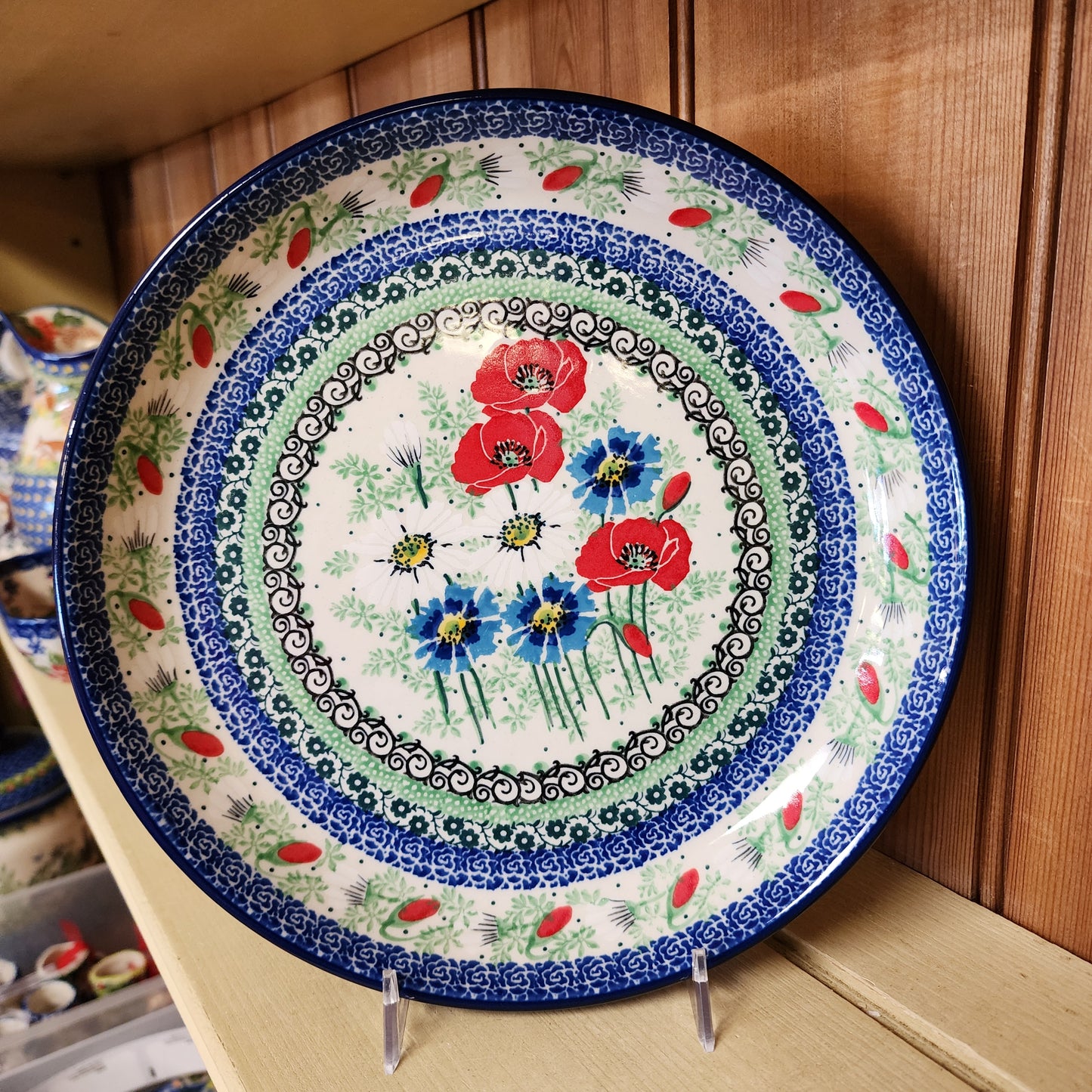 Plate   Rimmed   9"   U4968 ~ U3