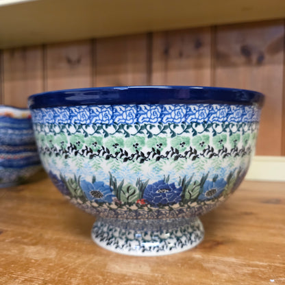 Pedestal Bowl - Large 9"wx5"H  A14-U4572  U4 pf0526