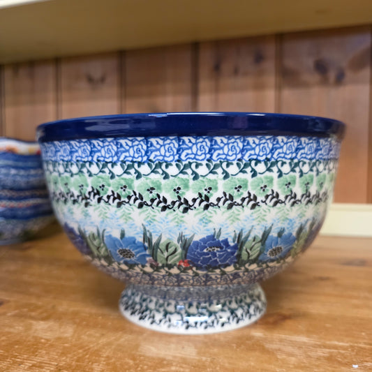 Pedestal Bowl - Large 9"wx5"H  A14-U4572  U4 pf0526