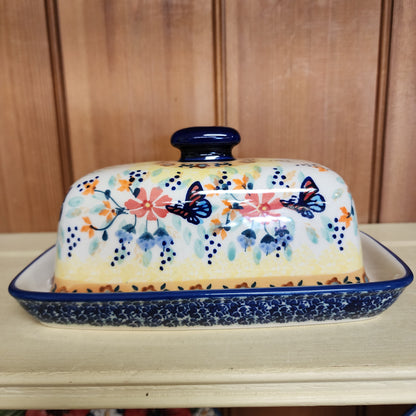 Butter Dish ~ Viktoria Butterfly WK73