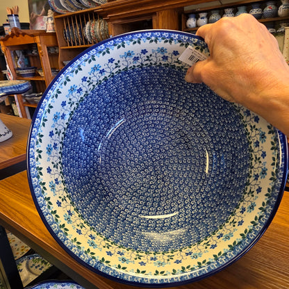 Bowl   Deep Mixing   4 Qt. 113-2785X  Georgia Blue pf0526