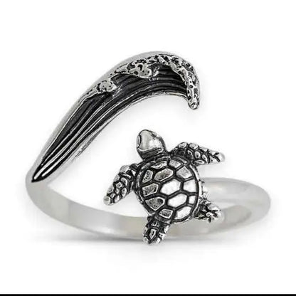 Jewelry ~ Ring Turtle / sterling