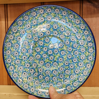 Berry Bowl w/ Saucer   8"W    2252X ~ Key Lime