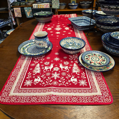 Runner Red Holiday 20"x68" #4834