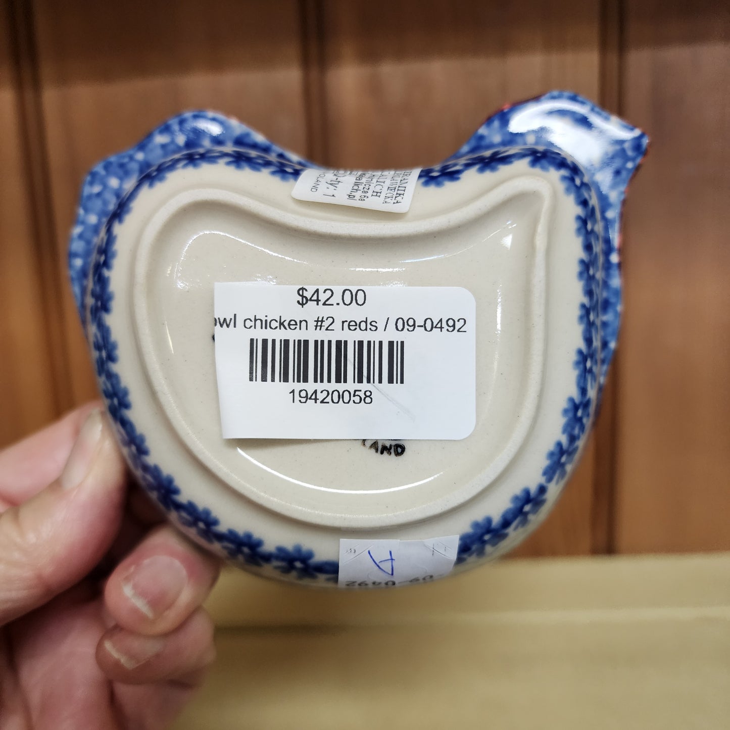 Bowl chicken #2 reds