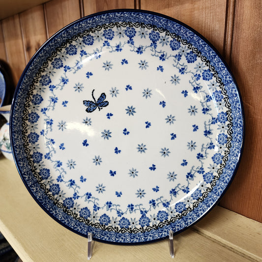 Plate   Rimmed   9"   2009X ~ Dragonfly