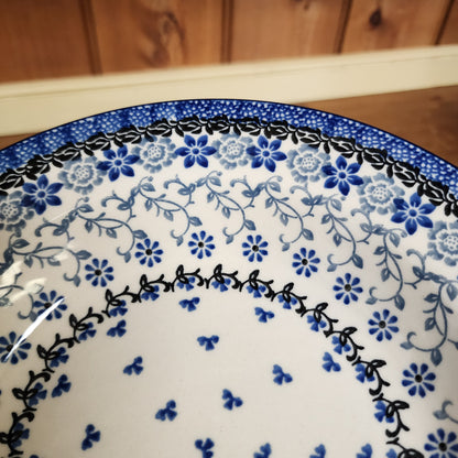 Bowl ~ Salad / Pasta ~ 9" 014-2158X Silver Lace  1.4 cups