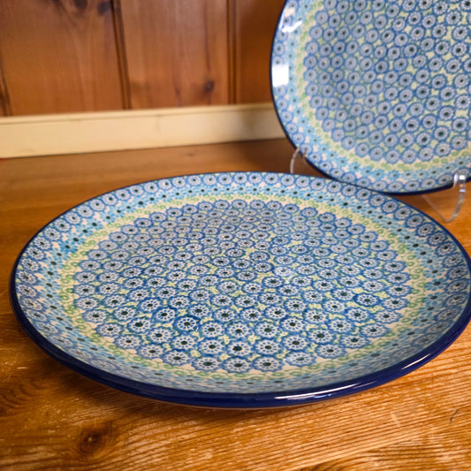 Plate   Dinner   10" 257-3274X  Sea Glass pf0526
