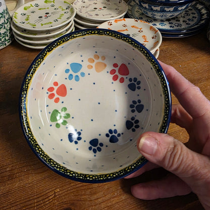Ramekin Bowl   5"    1769X ~ Paw Prints