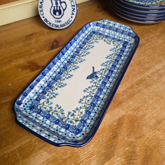 Tray   5.5" x 12"  410-1932X  Song Bird pf0526