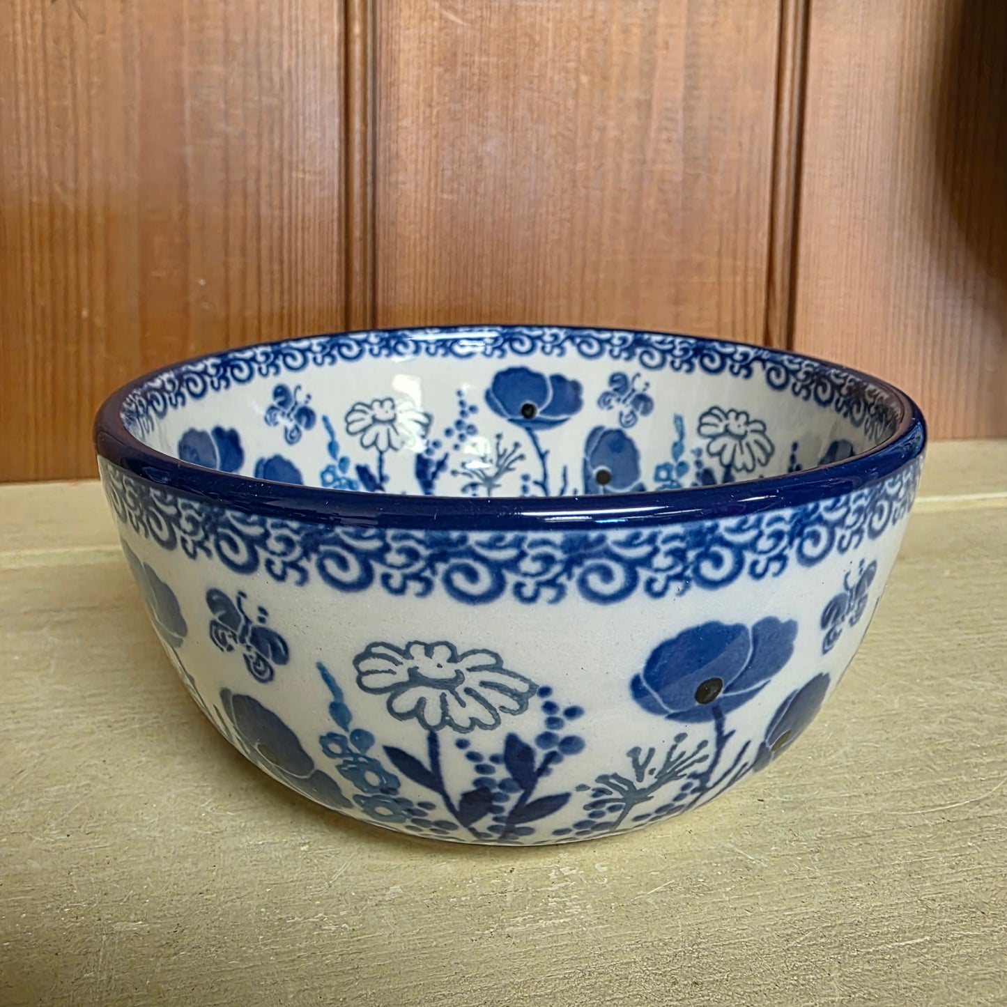 Bowl   Ice Cream   4.5"   2902X ~ Evening Poppy