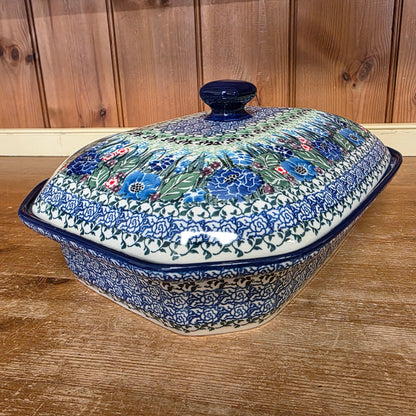 Baker   Covered Casserole   9.5" x 12" 665-U4572  U4 pf0526