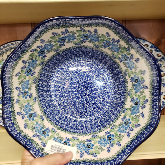 Bowl ~ Wavy Edge ~ Medium ~ 10" 692-1865X   10 cups