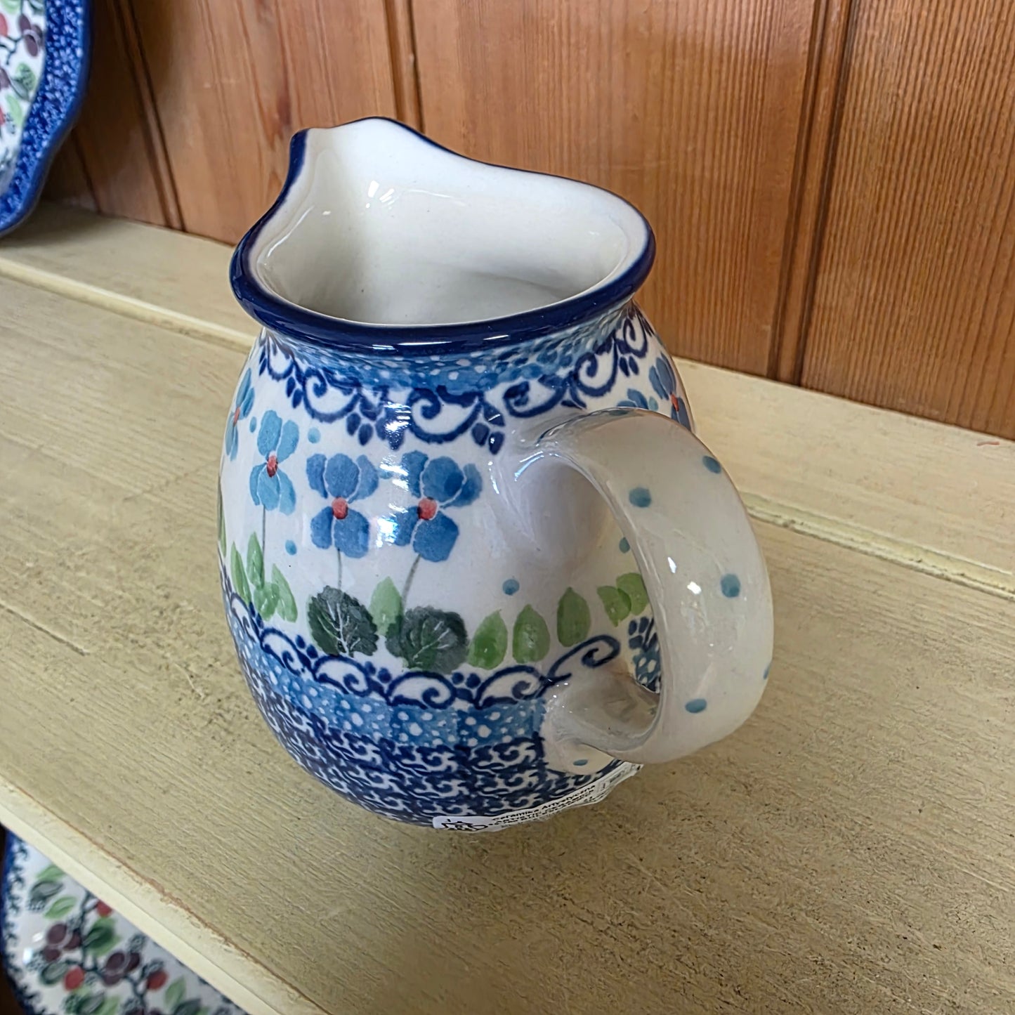 Cream Pitcher ~ 11 oz 2668X ~ Dutch Iris