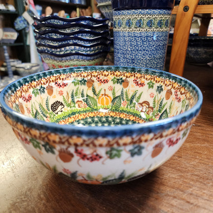 Bowl 7.5" Serving ~ Fall 1046
