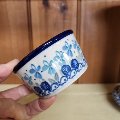 Bowl ~ Ramekin ~ 3.75" 2751X ~ Blue Orchids