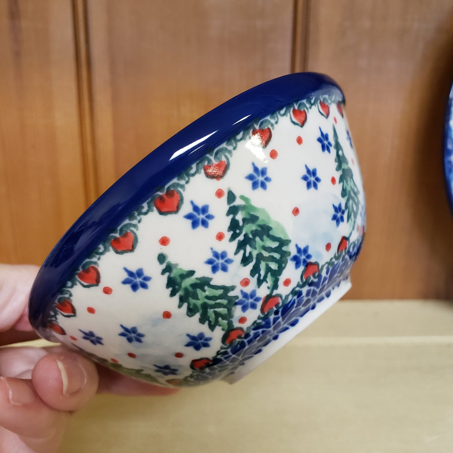 Bowl ~ Nesting 5"W 556-U4661  Snowman T Liana   1.5 cups