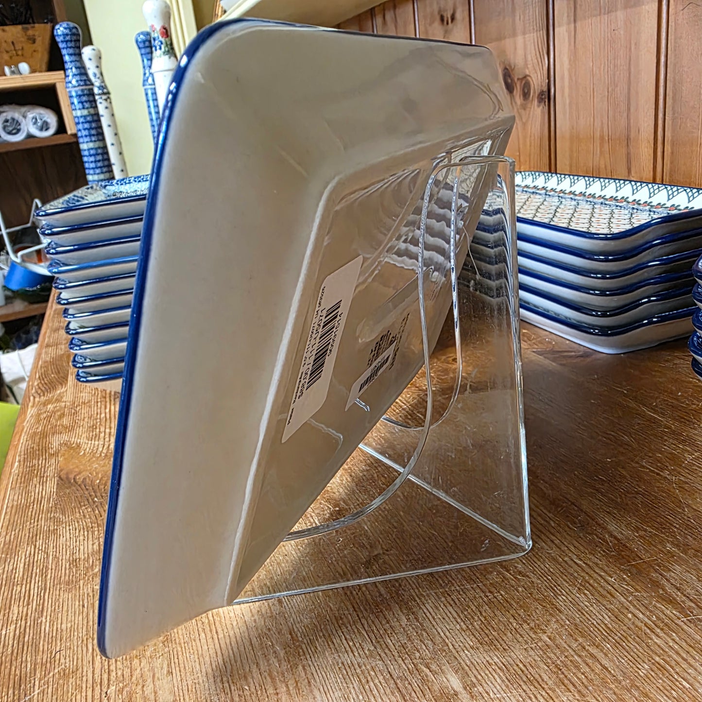 Platter Rectangular 9.5" x7"  111-U5071  U4 pf0526