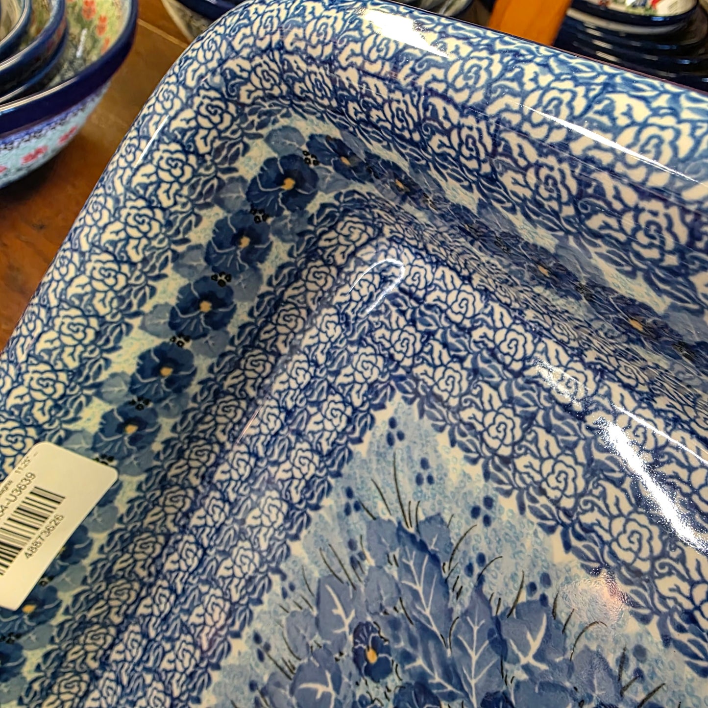 Baker   Rectangular w/Rim   Lasagna    11.25" x 13.75" U3639 ~ U3