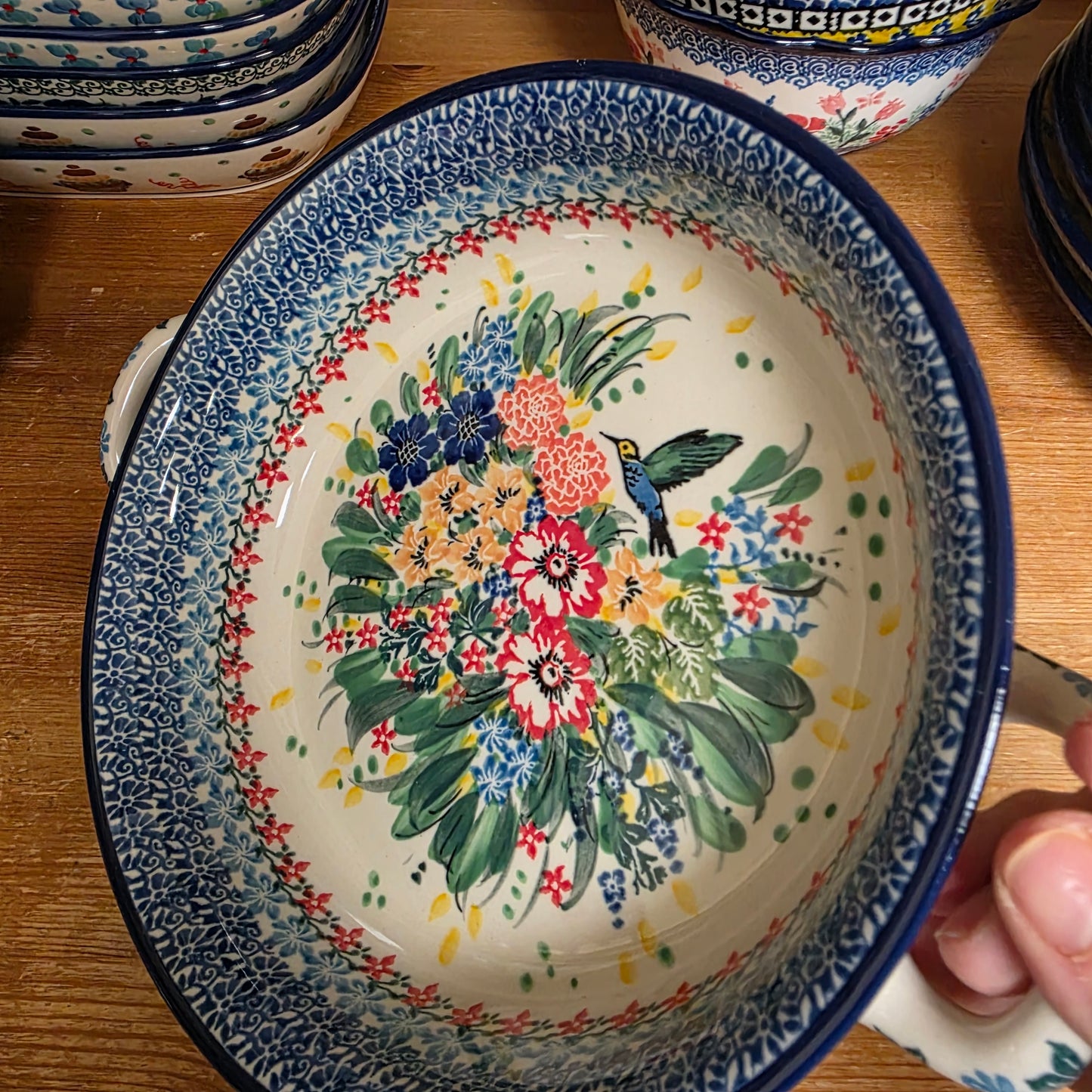 Baker   Round w/ Handles   8"   U3356 ~ U4