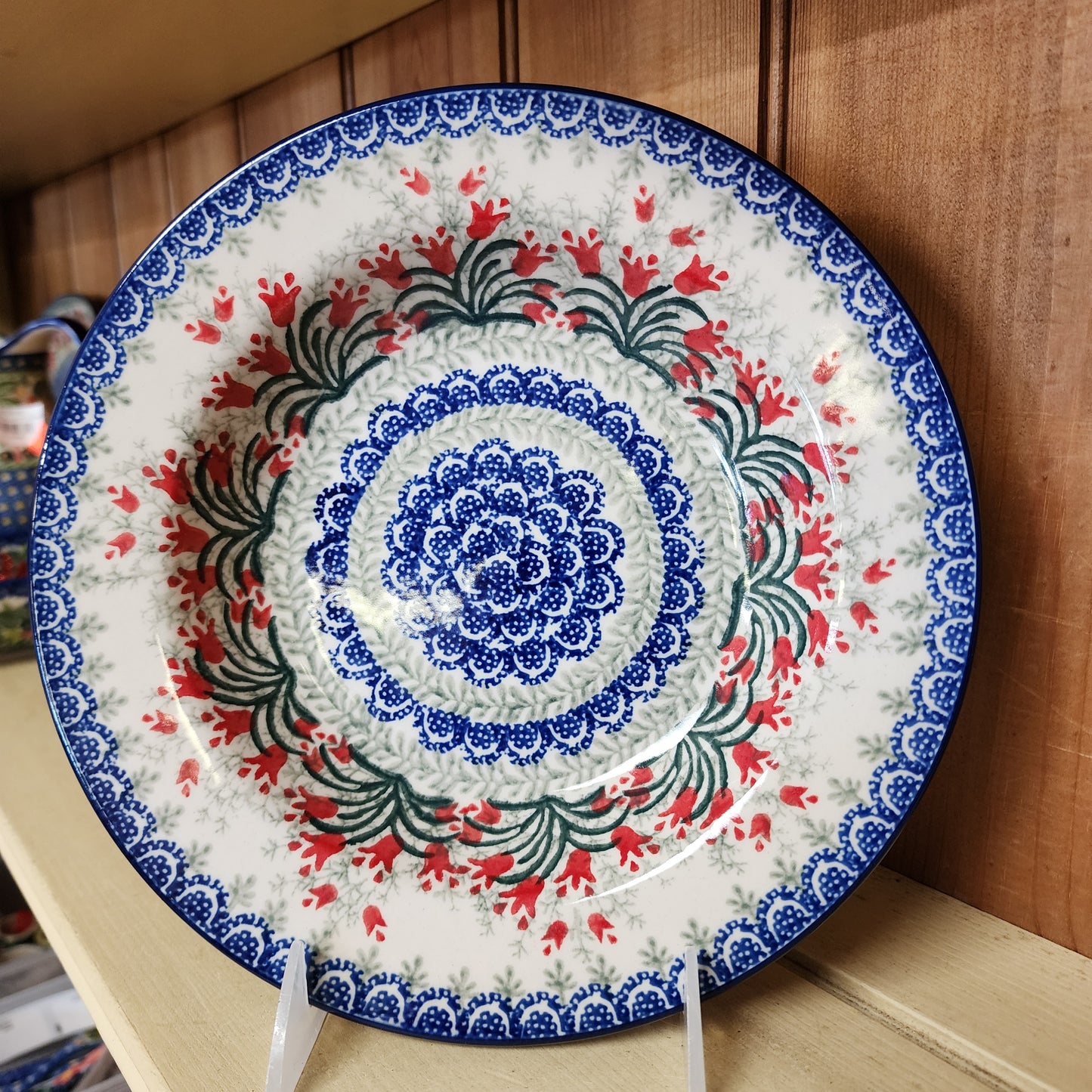 Bowl   Salad / Pasta   9"   1437X ~ Crimson Bells