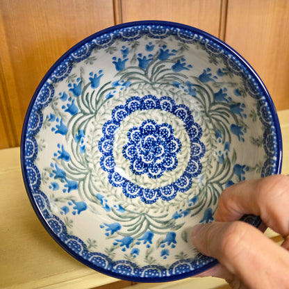 Bowl w/Pedestal   5.25"W  206-1432X  Blue Bells pf0526
