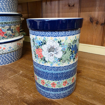 Wine/ Utensil Holder   7.75" H  169-U5156  U4 pf0526