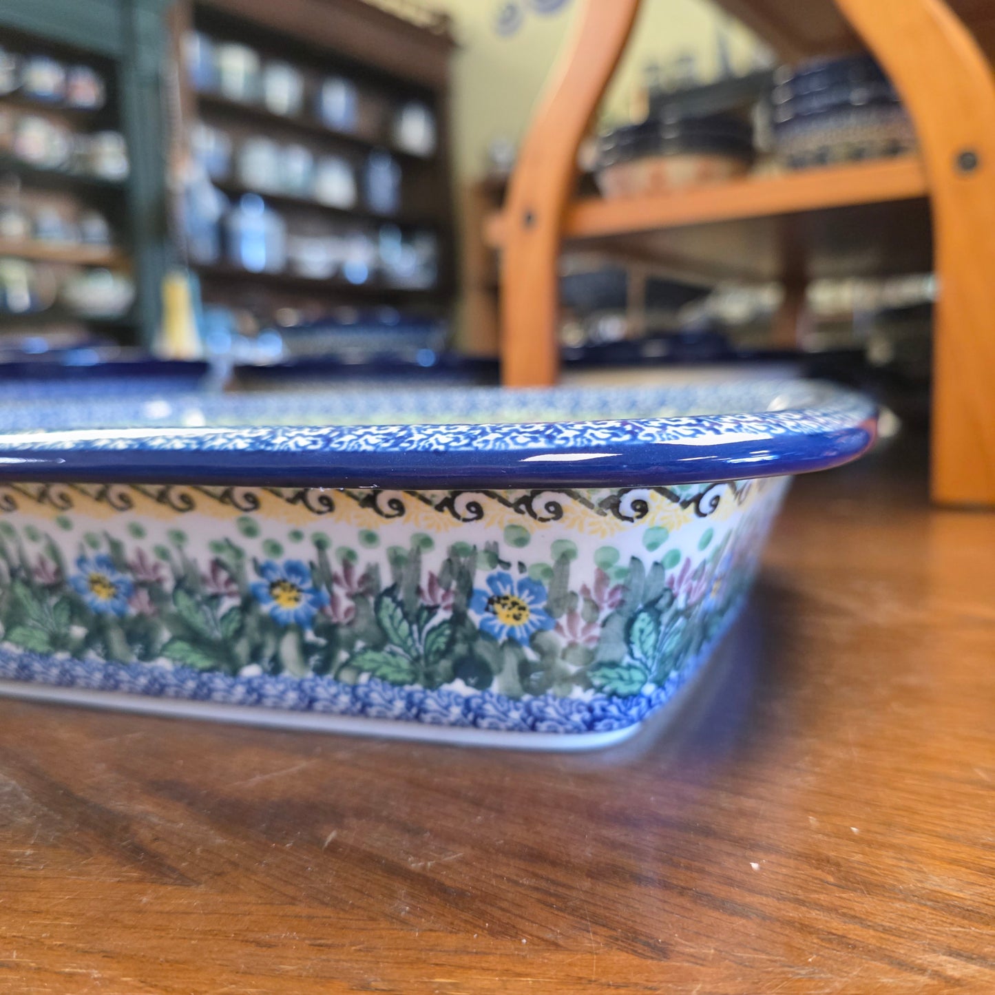 Baker   Rectangular w/Rim   Lasagna    11.25" x 13.75" U4613 ~ U3