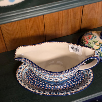 Gravy Boat   16 oz  239-U408C  U4 pf0526 Blue Jacek Chyla