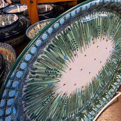 Platter   Oval   10' X 14.5"   U0803 ~ U4
